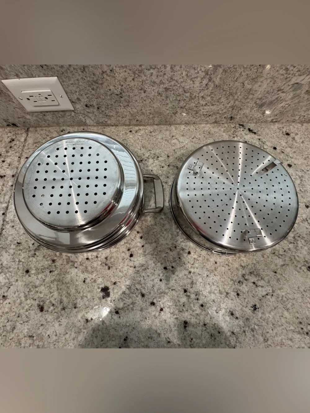 Stainless Steel Two-Piece Pasta/Steam Insert Set - Member’s Mark
